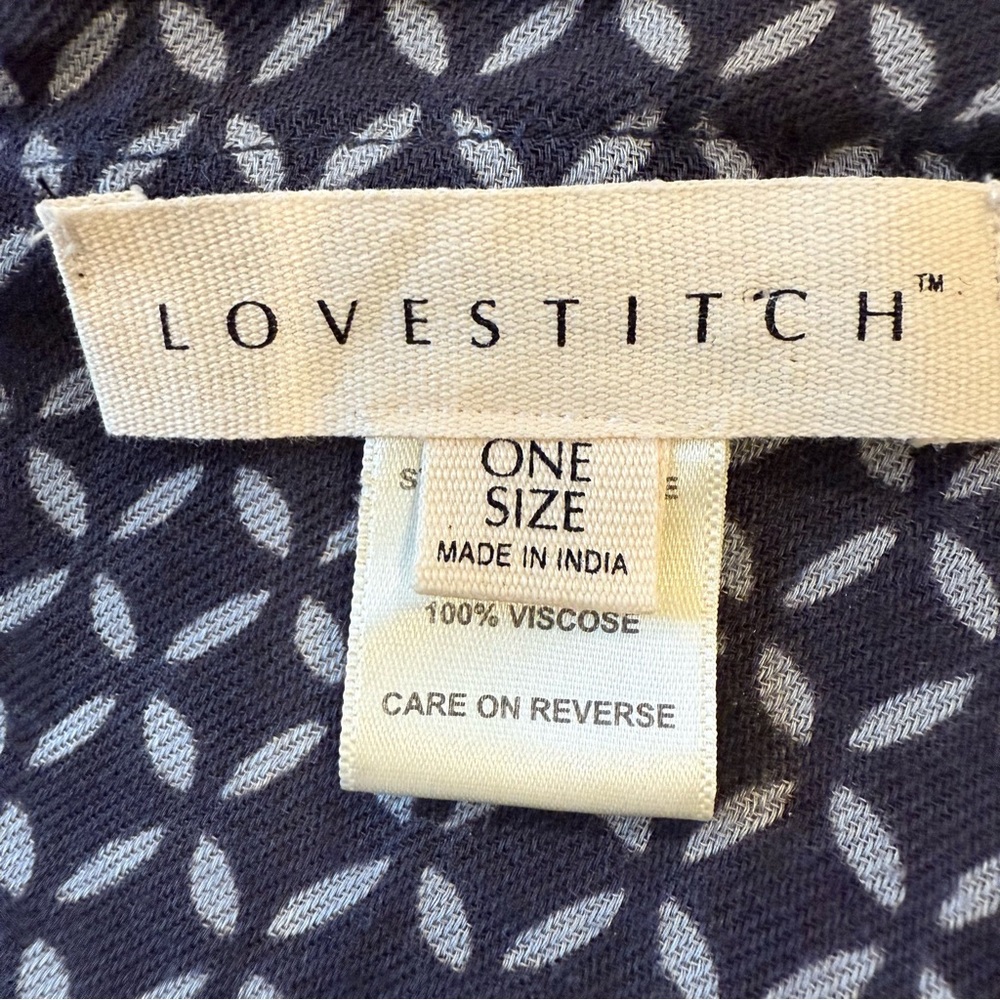 Lovestitch Pfeiffer Open Front Patchwork Lagenloo… - image 5